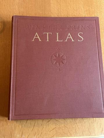 Atlas Winkler Prins Encyclopaedie - Vintage 1950 beschikbaar voor biedingen