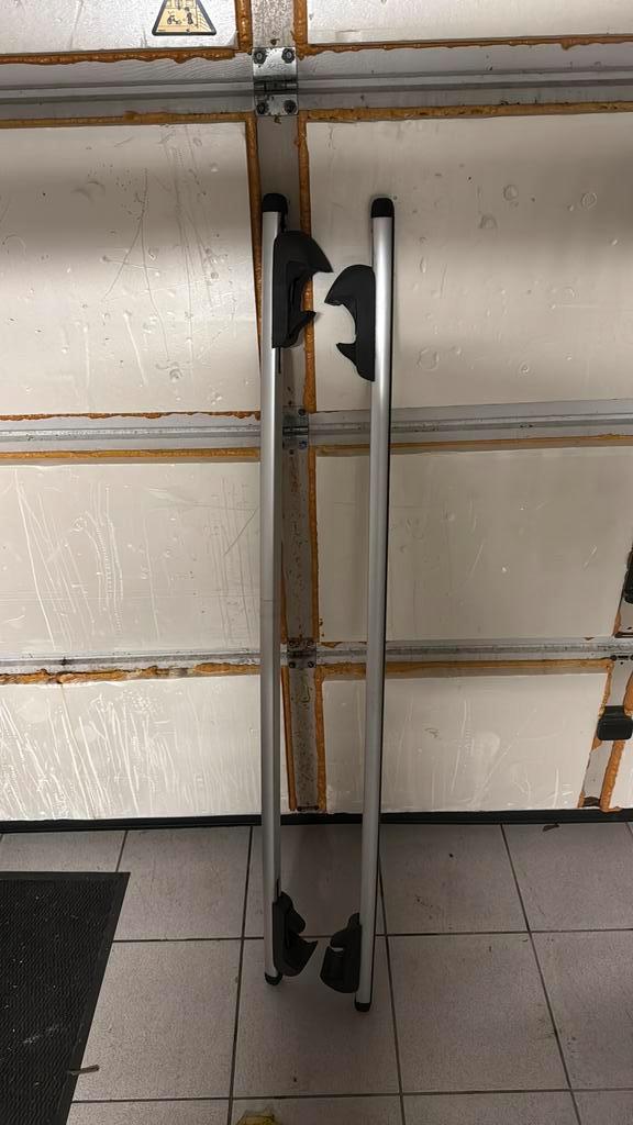 Universele dakdragers voor roofrails in breedte verstelbaar, Auto diversen, Dakdragers, Zo goed als nieuw, Ophalen