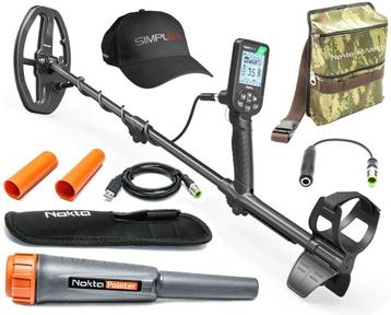 Nokta Simplex Lite Metaaldetector met Nokta pinpointer!, Hobby & Loisirs créatifs, Détecteurs de métaux, Neuf, Sensibilité réglable
