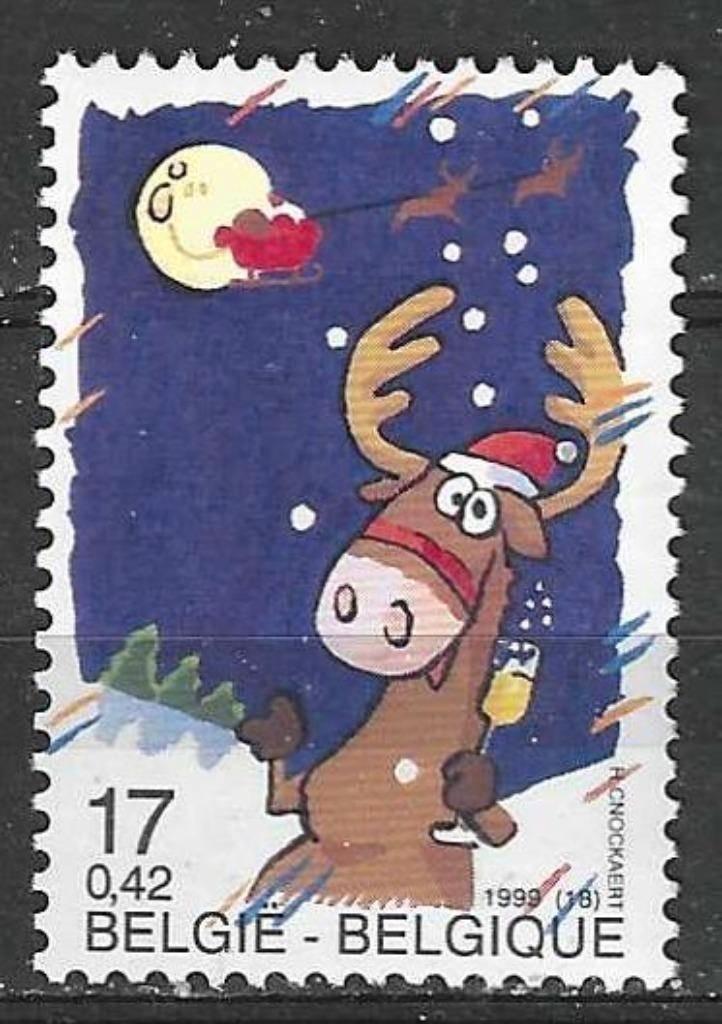 Belgie 1999 - Yvert 2852 /OBP 2853 - Kerstmis (PF), Postzegels en Munten, Postzegels | Europa | België, Kerst, Postfris, Verzenden