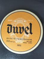 Bierviltje Duvel, Verzamelen, Ophalen of Verzenden, Zo goed als nieuw, Glas of Glazen, Duvel