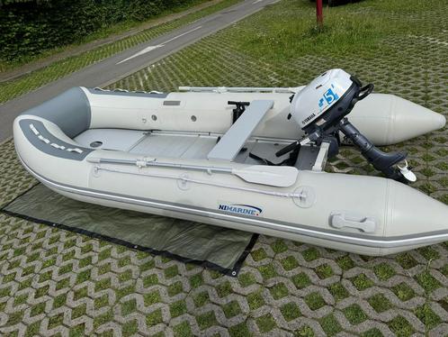 Bateau pneumatique Nimarine 390 Yamaha 5cv, Sports nautiques & Bateaux, Canots pneumatiques, Utilisé, Zodiac, Aluminium, Moins de 70 ch