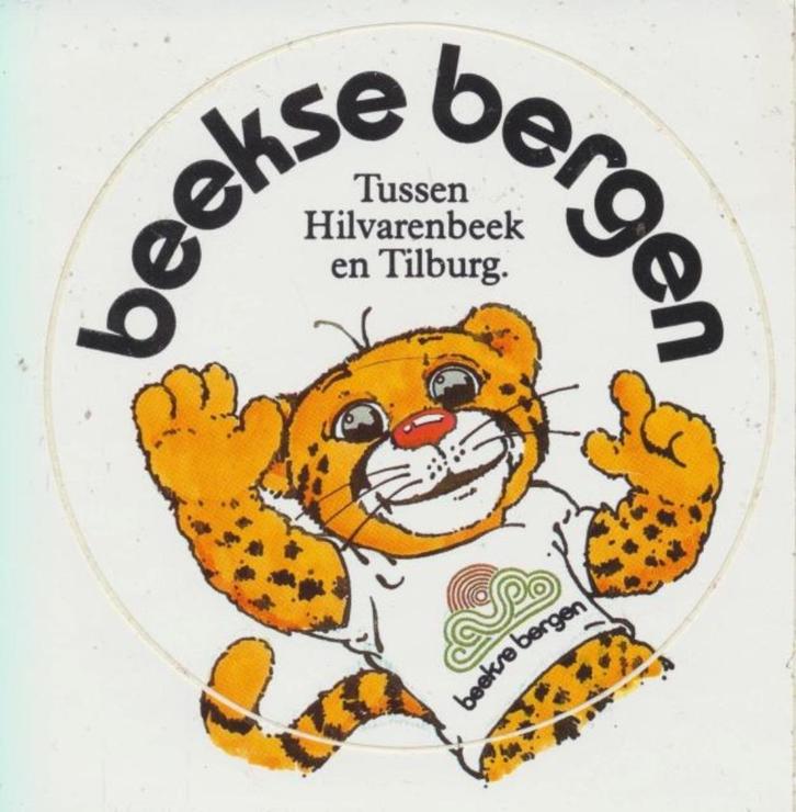 (s4) Beekse Bergen, 4 stickers, Verzamelen, Stickers, Gebruikt, Verzenden