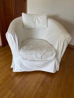 Zetel met hoes., Moins de 75 cm, Klassiek, Moins de 150 cm, Banc droit