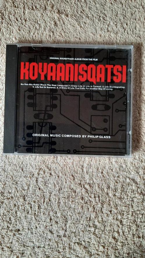 Philip Glass: Koyaanisqatsi (bande originale) frais de port, CD & DVD, CD | Musiques de film & Bandes son, Comme neuf, Enlèvement ou Envoi