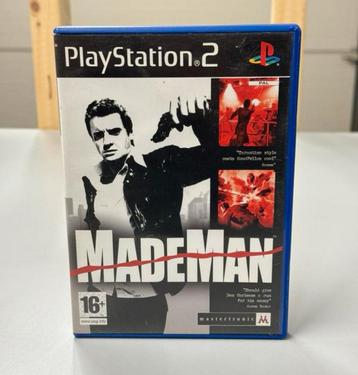 Sony Playstation 2 - PS2 Mademan Made Man spel compleet zgan