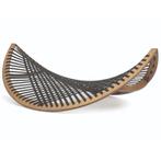 Aggy design ligstoel Panama Banana Black, Tuin en Terras, Ophalen, Zo goed als nieuw