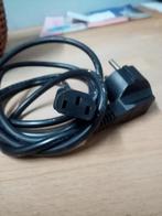 3-pins stroomkabel voor randapparatuur , voedingskabel, Computers en Software, Pc- en Netwerkkabels, Ophalen of Verzenden, Zo goed als nieuw
