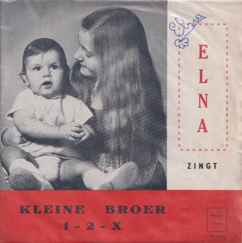 ELNA – Kleine broer / 1 – 2 -X  – Single, CD & DVD, Vinyles Singles, Utilisé, Single, En néerlandais, 7 pouces, Enlèvement ou Envoi