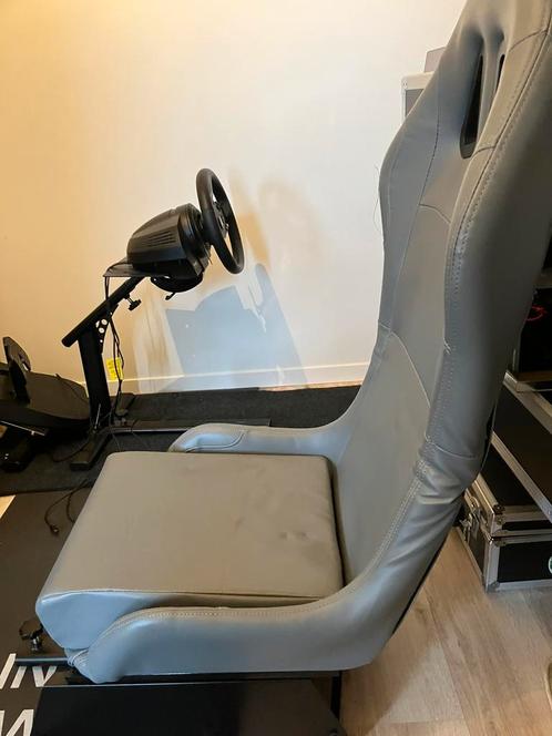 Thrustmaster tmx force feedback met race stoel, Games en Spelcomputers, Games | Pc, Gebruikt, Racen en Vliegen, 1 speler, Vanaf 12 jaar
