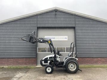 Eurotrac F25 minitractor met frontlader / gazonbanden disponible aux enchères