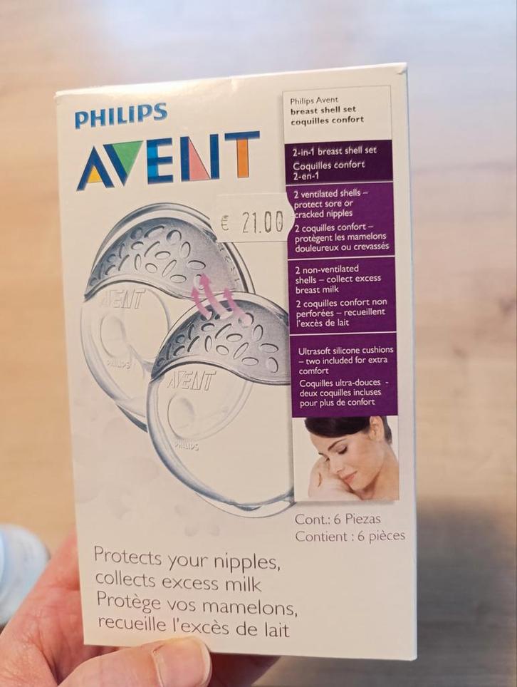 Avent borstschelpen, Kinderen en Baby's, Babyvoeding en Toebehoren, Zo goed als nieuw, Borstkolf, Ophalen