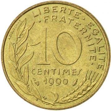 France 10 centimes, 1990