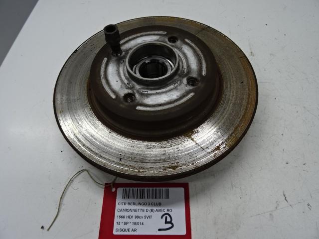 FREIN DISQUE ARRIÈRE Citroën Berlingo Multispace, Autos : Pièces & Accessoires, Freins & Transmission, Citroën, Utilisé