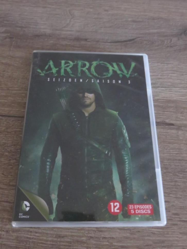 DVD: Arrow - Seizoen / Saison 3, Cd's en Dvd's, Dvd's | Tv en Series, Zo goed als nieuw, Actie en Avontuur, Vanaf 12 jaar, Ophalen of Verzenden