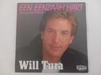 Vinyl 7" single Will Tura Een eenzaam hart Schlager Belpop, Cd's en Dvd's, Ophalen of Verzenden, Levenslied of Smartlap