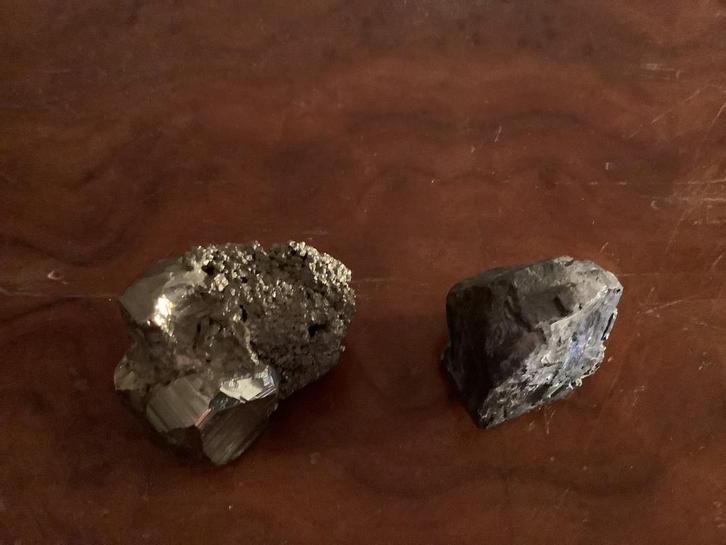 Blinkend metaal.., Verzamelen, Mineralen en Fossielen, Overige typen, Ophalen