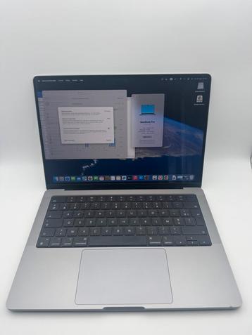 Macbook Pro 14" M1 Pro 10C CPU / 14C GPU – 16GB RAM – AZERTY beschikbaar voor biedingen