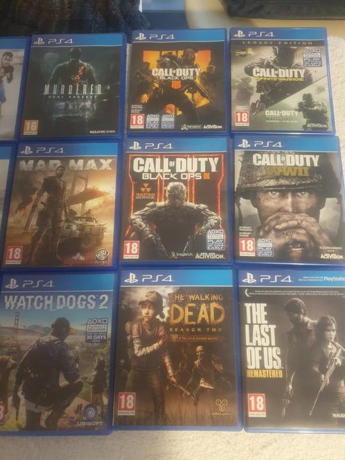 Jeux PS 4 à vendre !, Consoles de jeu & Jeux vidéo, Jeux | Sony PlayStation 4, Comme neuf, Autres genres, À partir de 12 ans, Enlèvement