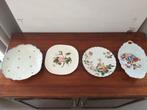 4 belles assiettes vintage variées, Assiettes(s), Poterie, Comme neuf, Enlèvement