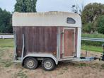 Paardentrailer met wat werk., Ophalen of Verzenden, Gebruikt, Polyester, 1½-paards trailer