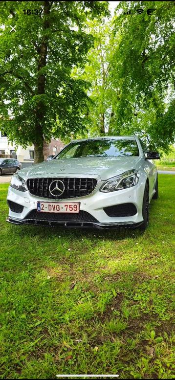 Mercedes class E220 2.2L amgLine, Autos, Achat, Euro 6, CL, Noir