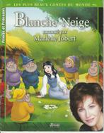 Blanche- Neige raconté par Marlène Jobert, Comme neuf, Grimm frères, Garçon ou Fille, Livre de lecture
