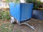 galva aanhangwagen 750kg met huif id L2m B1,30m H1,50m, Auto diversen, Aanhangers en Bagagewagens, Ophalen, Gebruikt