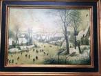 reproductie Pieter Bruegel litho, Ophalen of Verzenden