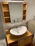 Ensemble meubles et lavabo salle de bain, Huis en Inrichting, Ophalen, Gebruikt, Wastafelkast