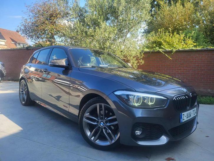 Bmw 118i M-sport ~ LED ~ garantie, Auto's, BMW, Bedrijf, Te koop, 1 Reeks, ABS, Adaptieve lichten, Airconditioning, Alarm, Bluetooth