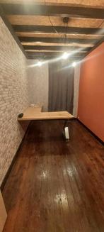 Bureau plus étagère en chêne massif, Enlèvement