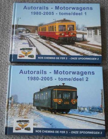 Autorails - Motorwagens 1980 - 2005 Tomes 1 et 2 beschikbaar voor biedingen