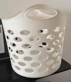 Panier à linge rond en plastique blanc, Enlèvement, Comme neuf, Blanc