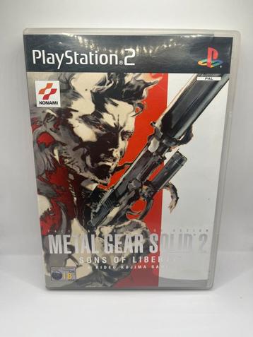 Metal gear solid 2 Sons of liberty ps2 Game - Cib pal 