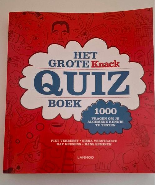 Raf Geusens - Het grote Knack Quizboek, Boeken, Hobby en Vrije tijd, Zo goed als nieuw, Ophalen