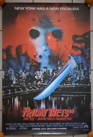 Friday the 13th Jason Takes Manhattan 1989 beschikbaar voor biedingen