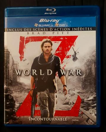 Blu Ray + DVD World War Z - Version longue - Brad Pitt 