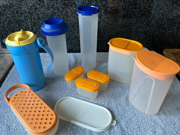 allerlei Tupperware, Maison & Meubles, Cuisine| Tupperware, Comme neuf, Bleu, Enlèvement