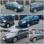 3 RENAULTS ( clio, Megane, Megane AUT) 1.2benz en 1.6benzine, Auto's, Renault, Automaat, Particulier, Euro 4, Airbags