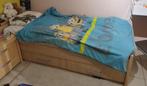 Bed 90x200 met twee grote schuiven, Huis en Inrichting, Slaapkamer | Bedden, Ophalen, 90 cm, 200 cm, Hout