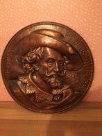 Koperen wandbord Pieter Paul Rubens., Antiquités & Art, Antiquités | Bronze & Cuivre, Enlèvement, Cuivre