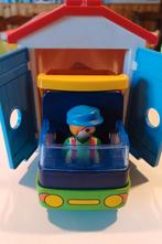 Playmobil 123 vrachtwagen en schuur, Ophalen of Verzenden, Zo goed als nieuw