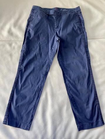 Pantalon trois-quarts bleu A.F. Vandevorst - taille 42, Taille 42/44 (L), Porté, Bleu, Envoi