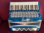 Italiaanse Gabbanelli accordeon . 80 bas . Musette ., Muziek en Instrumenten, Accordeons, Gebruikt, 80-bas, Met koffer, Toetsaccordeon