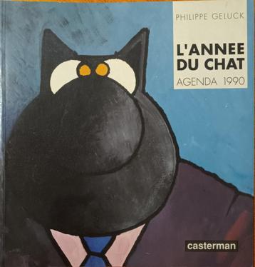 L'Année du Chat : Agenda 1990 : Philippe Geluck : Casterman beschikbaar voor biedingen