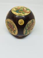 Chine dé décoratif en bois, Ophalen of Verzenden