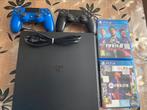 Playstation 4 slim 1TB+ 2 CONTROLLERS + Fifa 19 en 21, Games en Spelcomputers, Spelcomputers | Sony PlayStation 4, Ophalen, Met games