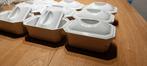 Lot de 9 Terrines Vintage Revol en céramique blanche, Enlèvement ou Envoi, Neuf, Céramique, Autres types