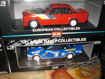 Opel Ascona 400 Sunstar 1/18, 2 pièces neuves, Enlèvement ou Envoi, Neuf, Voiture, Sun Star